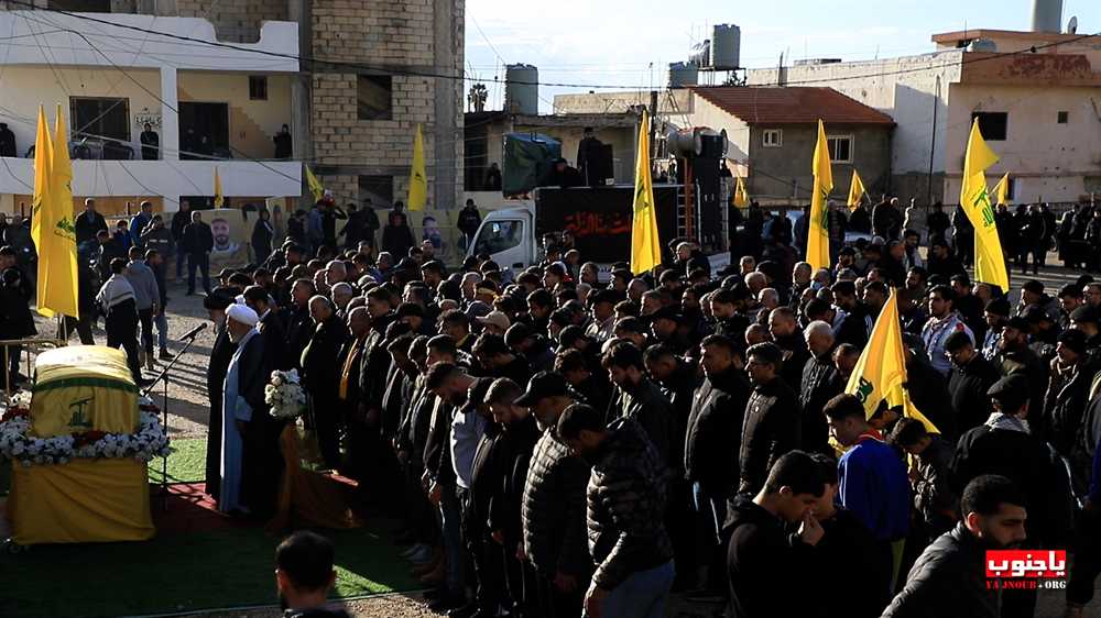 بلدة السماعية الجنوبية شيعت الشهيد على طريق القدس حسين علي خليل 